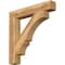 Ekena Millwork Balboa Block Rough Sawn Bracket, Western Red Cedar, 4"W x 26"D x 26"H BKT04X26X26BOA05RWR - alternate 1
